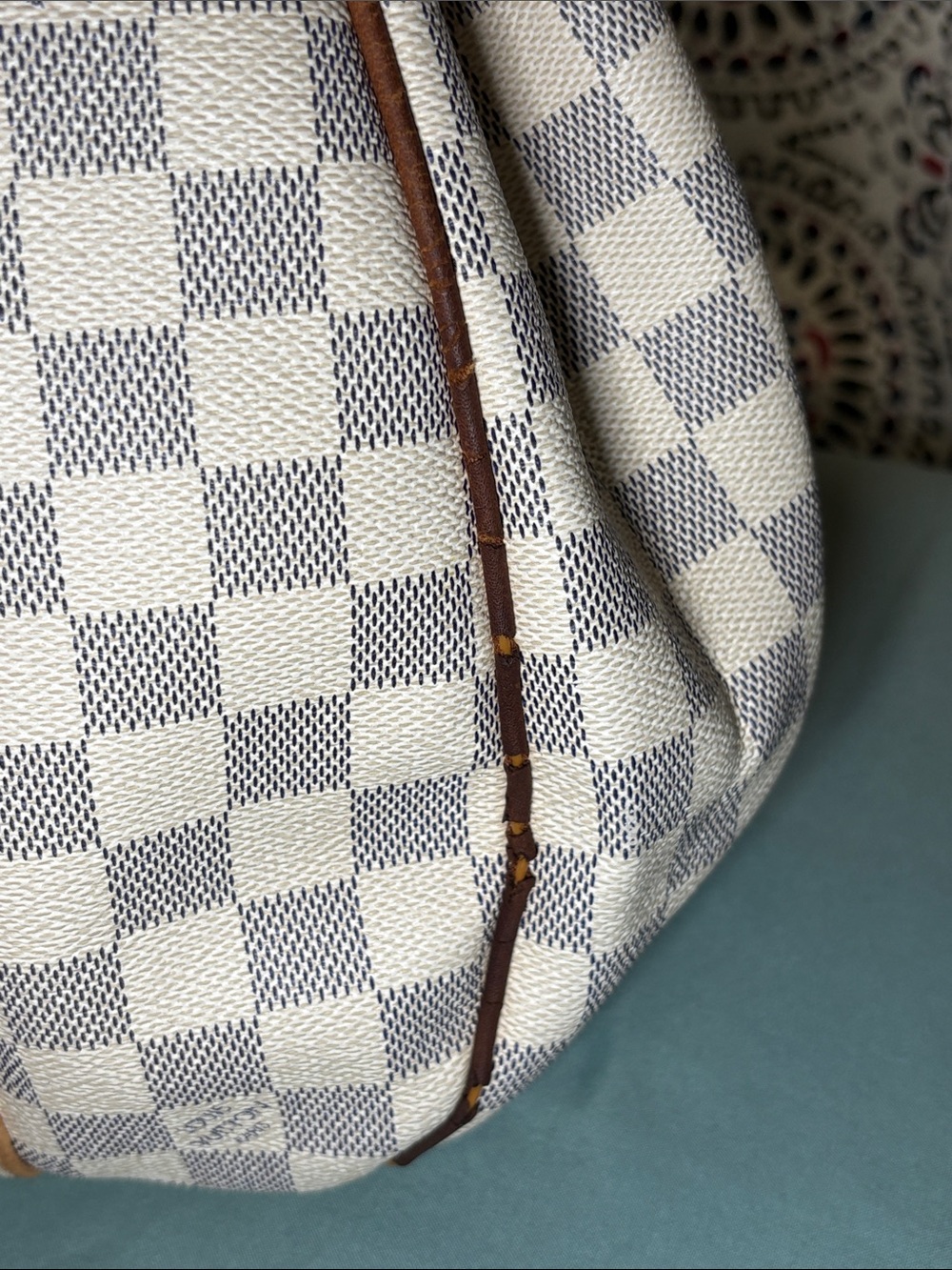 Louis Vuitton Damier Azur Galliera PM - AS IS Rehab Candidate - Picture 7 of 16